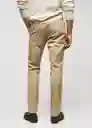 Pantalón Barna Beige Talla 38 Hombre Mango