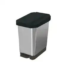 Estra Caneca Pedal Negro Iml Metal 5 L