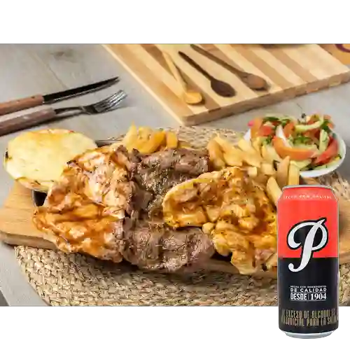 Combo Asado Mixto + Pilsen 473 ml