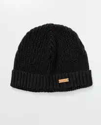Gorro Tejido Craft Negro Sombrio Ultraoscuro Talla Uni Chevignon