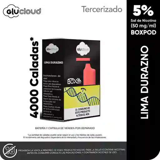 Glucloud Lima Durazno Boxpod