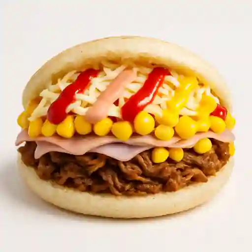 Arepa Rellena de Carne