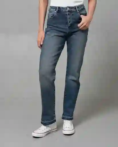 Jean Mujer Azul 16 233 G001_AZU194024 Rifle