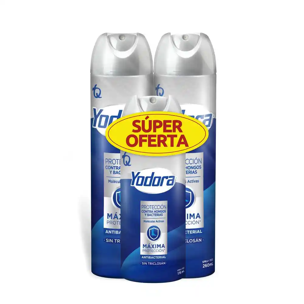 Yodora  Of Spray Pies Antibactel $ Esp695 Ml