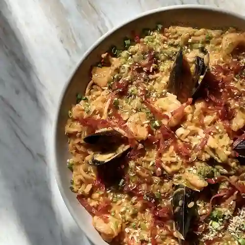 Arroz Cremoso de Mariscos