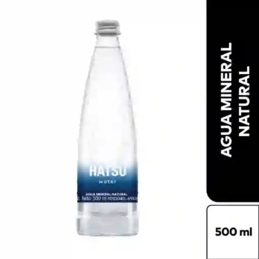 Agua Hatsu Sin Gas 500ml.