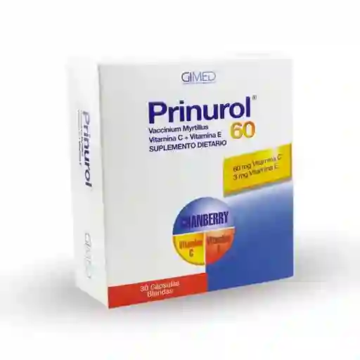 Prinurol Suplemento Dietario Vitamina C y Vitamina E