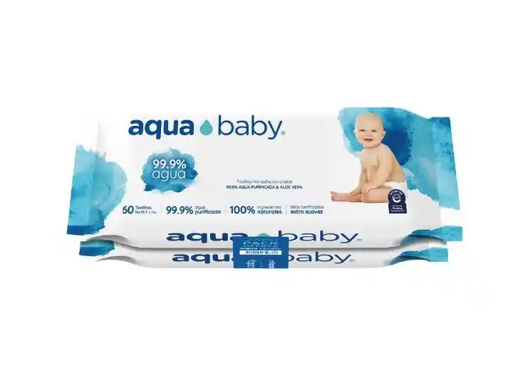 Aqua Baby Toallitas Húmedas 