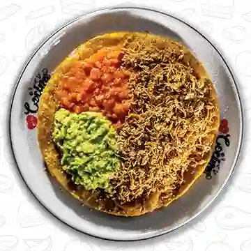 Patacón con Carne
