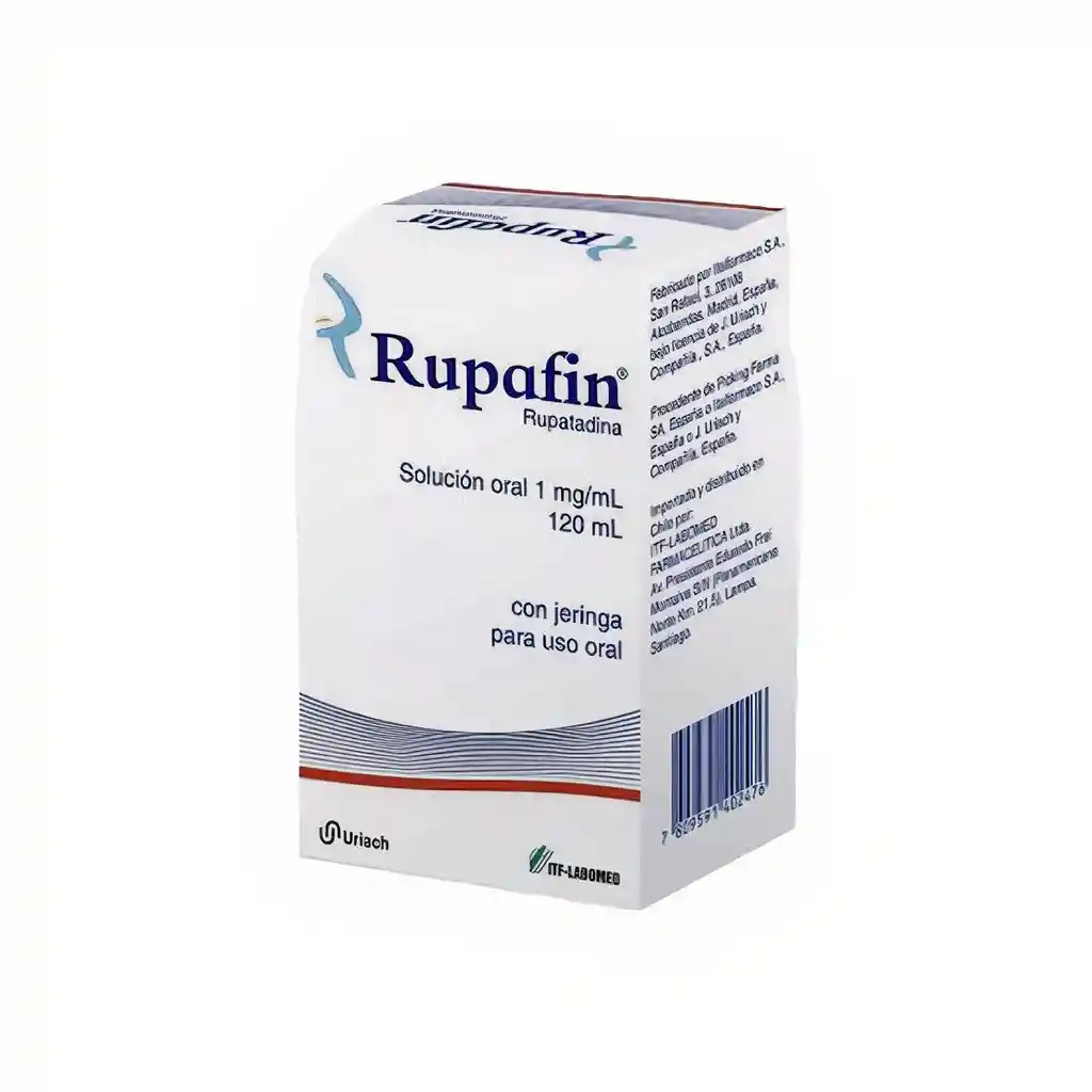 Rupafin Solución Oral con Jeringa