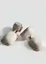 Pendientes Telma Blanco Talla 99 Mujer Mango
