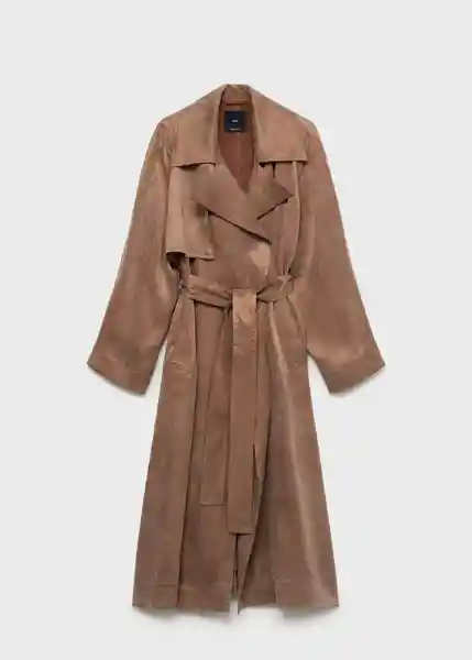 Abrigo Trench Oxid Cobre Talla S Mujer Mango
