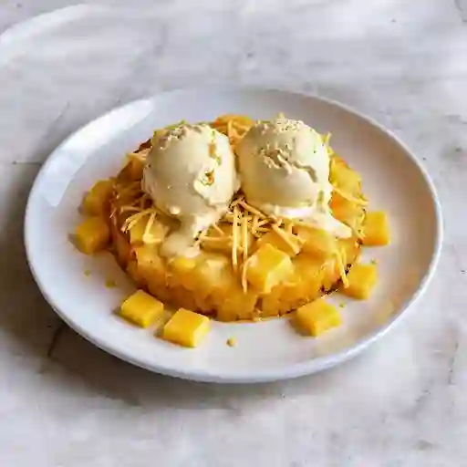 Piña con crema grande 16oz