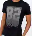 Unser Camiseta Negro Talla S 823727