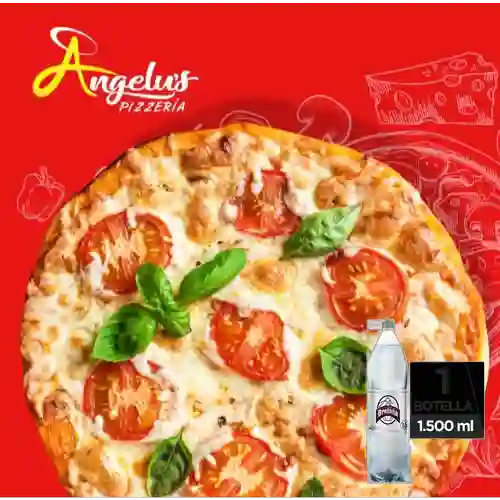 Combo Pizza Margarita Mediana + Bretaña 1.5 l