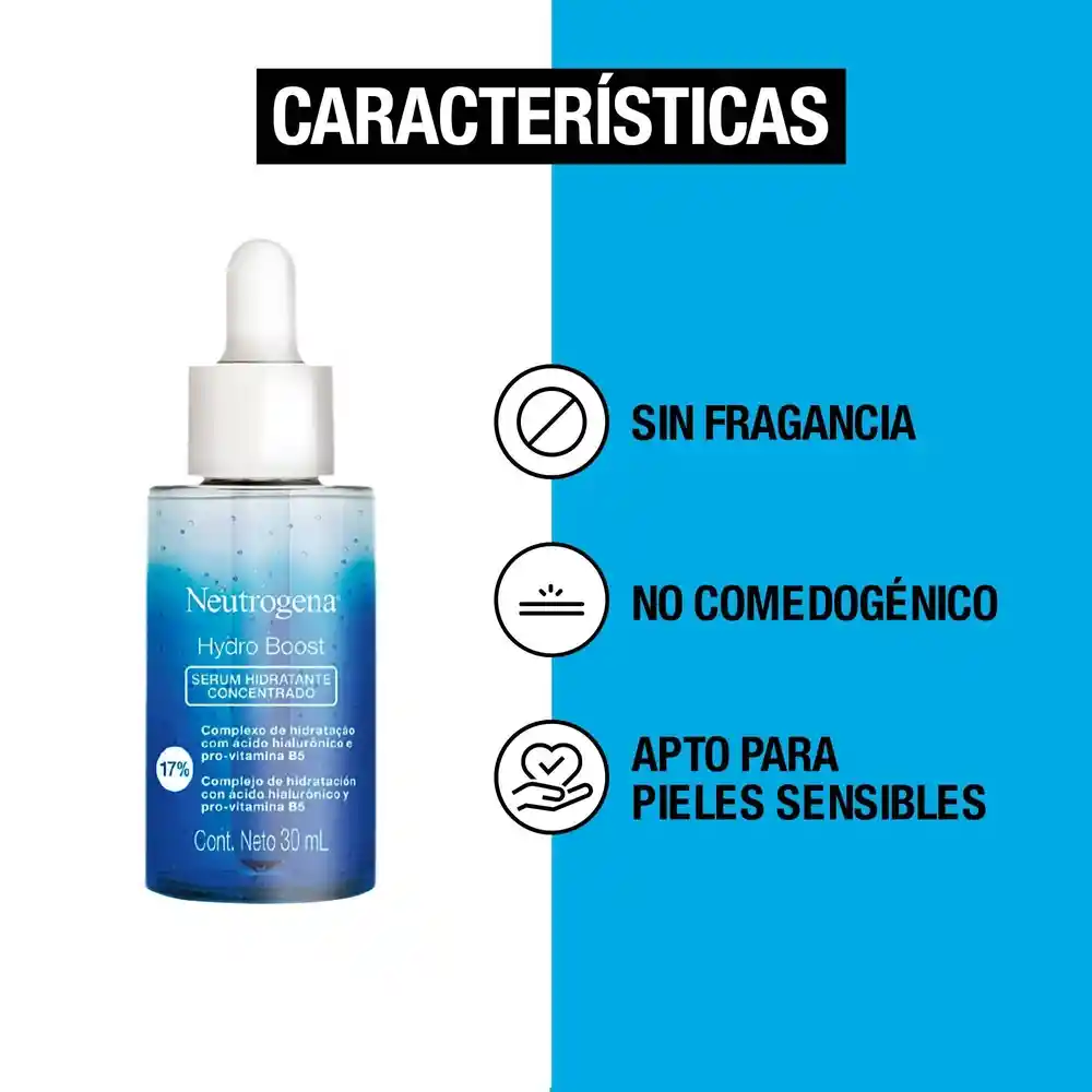 Suero Hidratante Facial NEUTROGENA Hydro Boost 30 ML