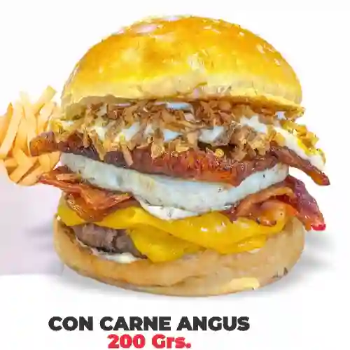 Combo Hamburguesa Madurita Angus