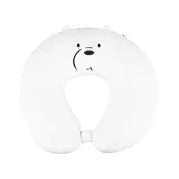 Miniso Almohada Ajustable Polar Osos Escandalosos Mediano Blanco