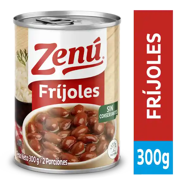 Zenú Frijol Sin Conservantes 300 g