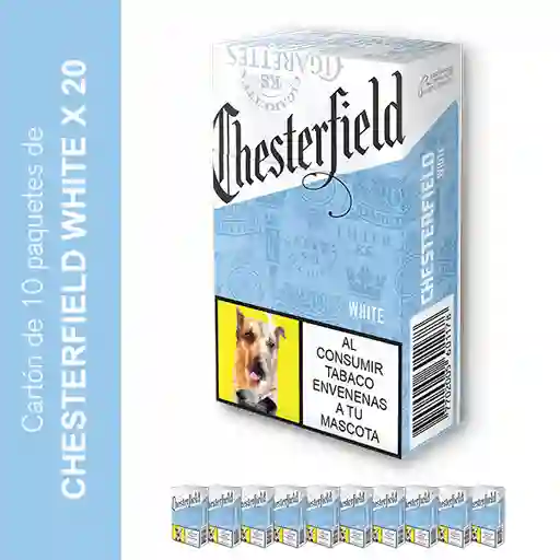 Chesterfield Cigarrillos Blancos