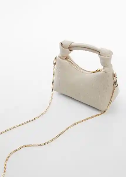 Bolso P Kenda Off White Talla 99 Mujer Mango