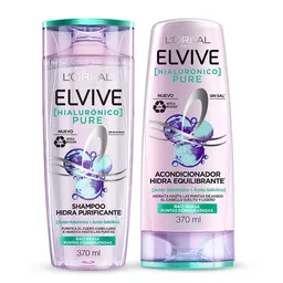 Pack Elvive Pure Shampoo + Acondicionador