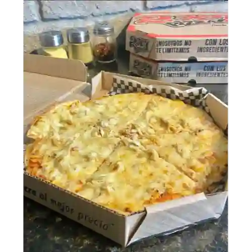 2X1 Pizza Grande Pollo Queso 33 Cm