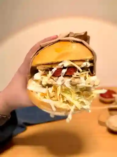 Hamburguesa Doble Pollo