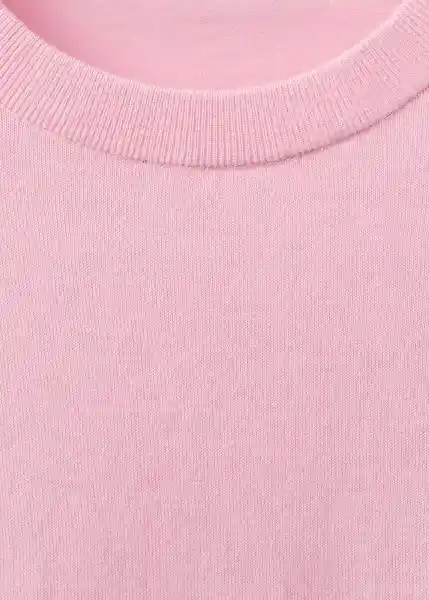 Jersey Adrian Rosa Talla S Mujer Mango