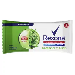 Rexona Jabón Tocador Bamboo Antibacterial