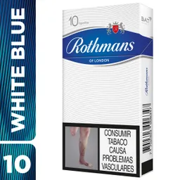Cigarrillo Rothmans Blanco 10'S