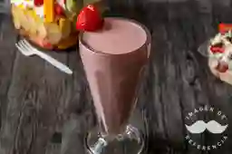 Jugo de Fresa en Leche