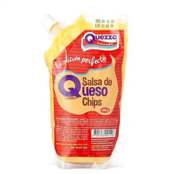 Quezza Salsa de Queso Chips