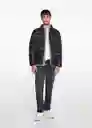Abrigo Anorak Jacketw7 Negro Talla 22 Niños Mango