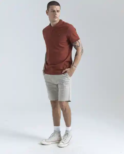 Bermuda Hombre Crudo Talla 36 850D000 Americanino