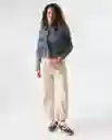 Chaqueta Mujer Azul Talla S 322G000_AZU174429 Americanino
