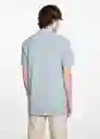 Camiseta Polo Slimmy Azul Talla 21 Teen Niños Mango