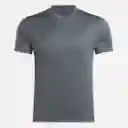 Reebok Camiseta Athlete Tee Rbk-Fresh Hombre Negro Talla M 2.0