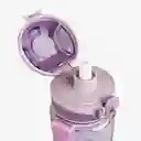 Lugano Botella Peak Morado Plástico 1000 mL Db-8260