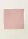 Pañuelo Silke Rosa Light Talla 99 Mujer Mango