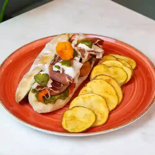 Sandwich Jamón Serrano