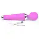 Vibrador Masajeador en Silicona Recargable Morado