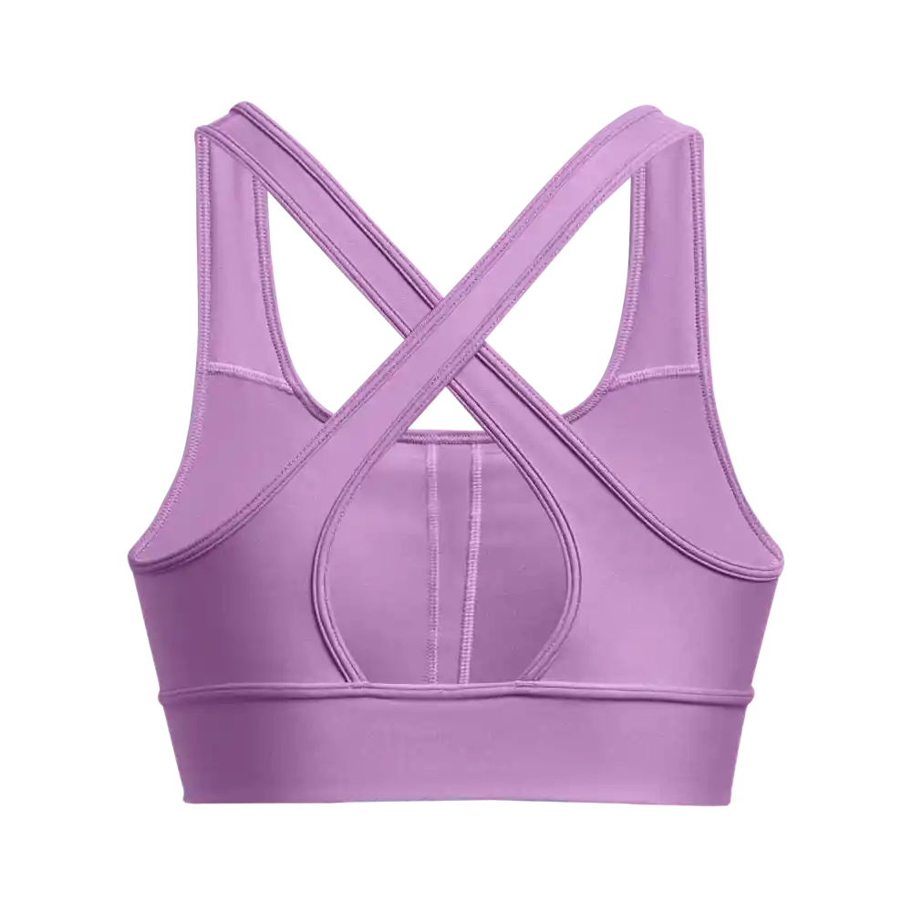 Under Armour Crop Crossback Longline Mujer Morado XS