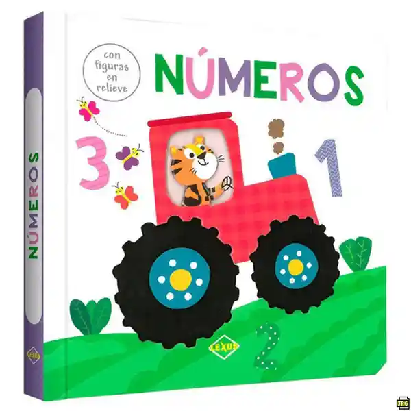 Numeros Didácticos Relieve - Planeta Junior