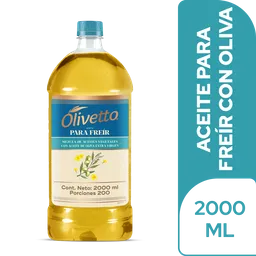 Olivetto  Aceite con Oliva para Freír
