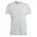 Adidas Camiseta Own The Run Tee Para Hombre Gris Talla L