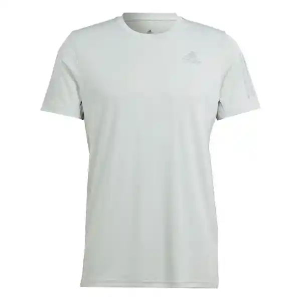 Adidas Camiseta Own The Run Tee Para Hombre Gris Talla L