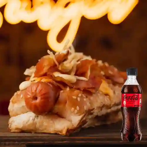 Combo Mr Tocineta + Coca Cola Sin Azúcar 400 ml