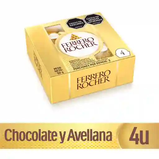 Ferrero Rocher Bombón de Chocolate y Avellana