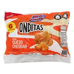 Super Ricas Papas Fritas Onditas Queso Cheddar